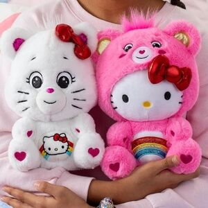 Hello Kitty x Care Bear Plush Set 💕